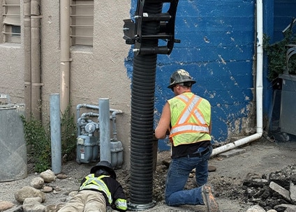 hydro excavation